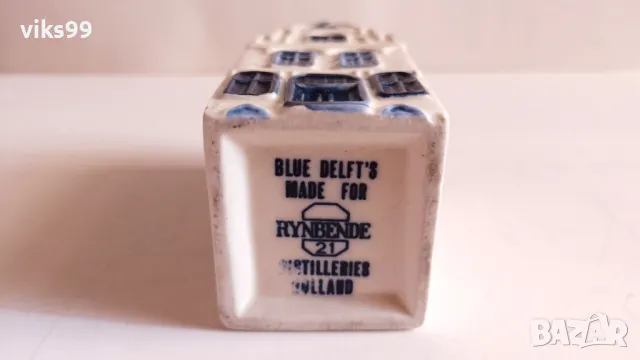 Vintage KLM Blue DELFT House No21 Simon Rynbende, снимка 6 - Колекции - 49542928