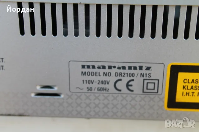 CD рекордер ''Marantz DR 2100/N1S'', снимка 17 - Ресийвъри, усилватели, смесителни пултове - 50194968