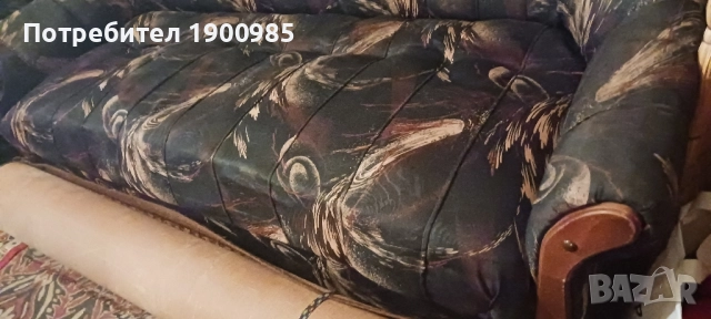 Гарнитура с фотьойли, снимка 4 - Дивани и мека мебел - 51806991
