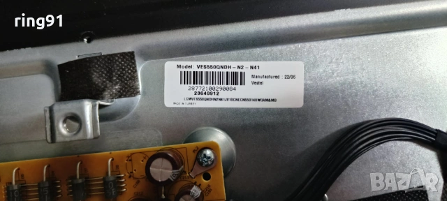 T-Con - PT550GT01-1-C-1 TV Finlux 55-FUA-7062, снимка 3 - Части и Платки - 53284977