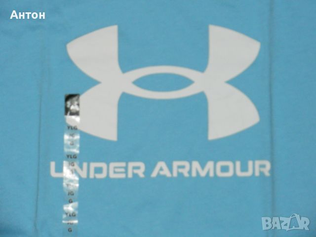 UNDER ARMOUR оригинална юношеска тениска за момиче 13/15г., снимка 3 - Детски тениски и потници - 45891945