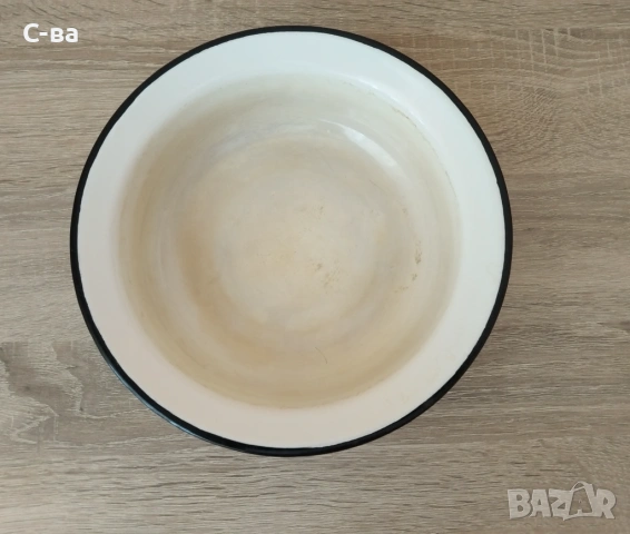 Емайлирана купа , снимка 2 - Други - 53047079