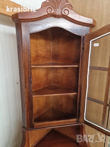 Масивна Ъглова Витрина -внос от Германия! , снимка 3 - Други - 52488496