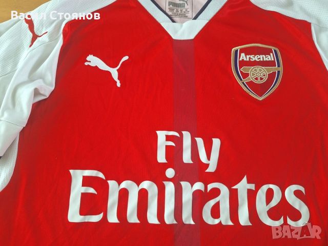 Арсенал/Arsenal Puma 2016-17г. - за ръст 164см., снимка 2 - Фен артикули - 46811783