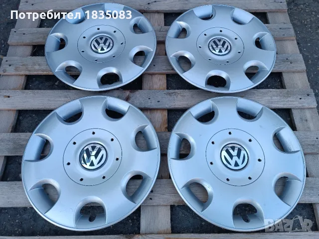 Оригинални тасове VW 16 цола, снимка 1 - Аксесоари и консумативи - 48994893