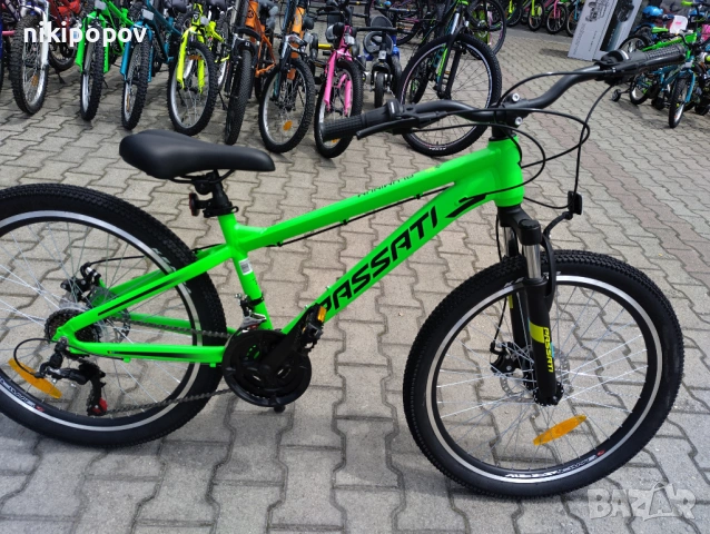 PASSATI Алуминиев велосипед 24" ALUMINIUM зелен, снимка 2 - Велосипеди - 53839225