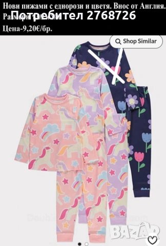 Нови  пижами за момИчета, внос от Англия, снимка 11 - Детски пижами - 43279709