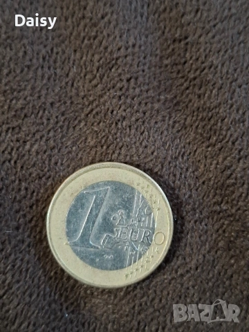1 евро гръцко рядко срещано, снимка 2 - Нумизматика и бонистика - 53747612