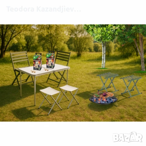 Комбинация „BBQ на открито“ – Пълно удоволствие сред природата, снимка 6 - Градински мебели, декорация  - 50696022