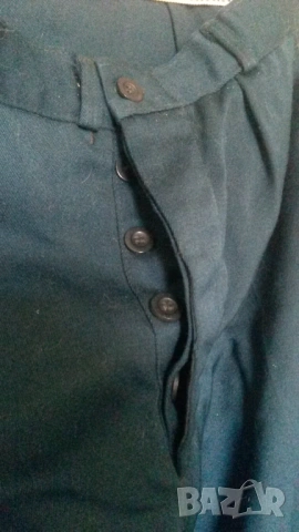 Стара военна униформа, панталон, тъмносин, снимка 3 - Антикварни и старинни предмети - 54193464