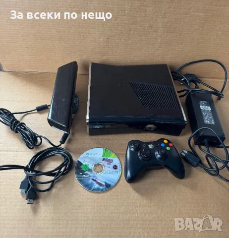 Xbox 360 + Kinect - ОТЛИЧНО РАБОТЕЩ!, снимка 1 - Xbox конзоли - 48465502