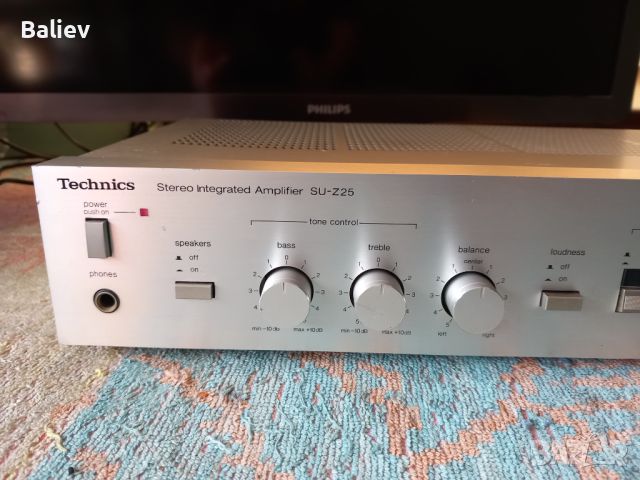 TECHNICS SU-Z25 Stereo Amplifier , снимка 4 - Ресийвъри, усилватели, смесителни пултове - 46248100