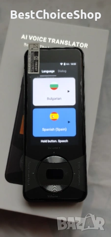 преводач AI W10, 137+ езика, 11 офлайн, 3'' сензорен екран, снимка 9 - Друга електроника - 53261380