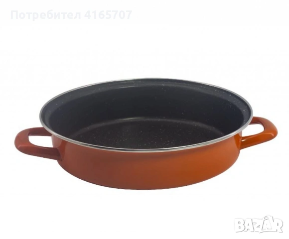 Тава Rosberg, различни размери, оранжева/въгл.стомана с незалеп.покр., снимка 6 - Съдове за готвене - 53091013