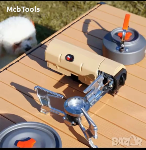 Туристически сгъваем газов котлон