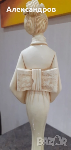 Продавам ретро ориенталска фигура 48см., снимка 2 - Други ценни предмети - 52354502