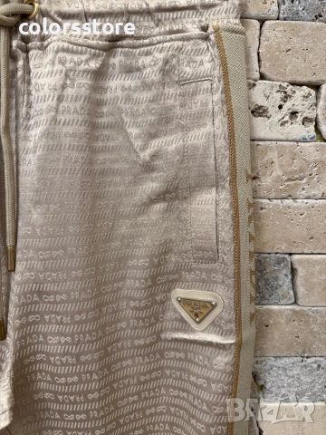 Дамски сатениран комплект Pr@da/IM69k, снимка 4 - Спортни екипи - 53974803