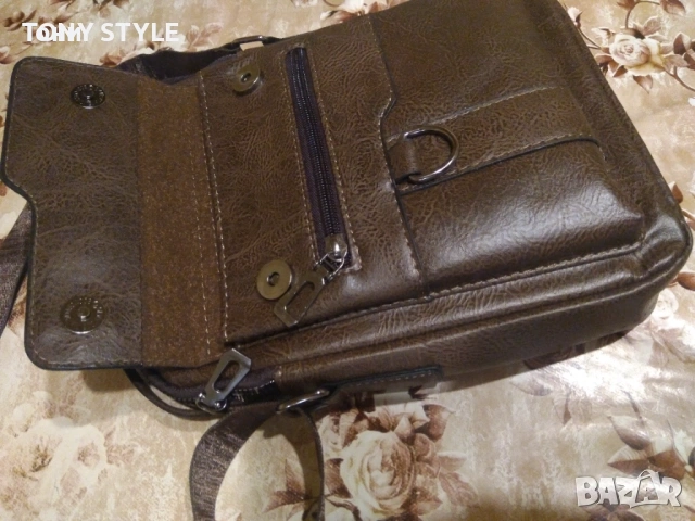 Classic Оригинал Нова Мъжка Кожена Чанта , снимка 9 - Чанти - 53435168