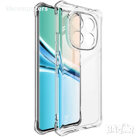 Защитен Калъф IMAK за Xiaomi Poco M8 5G / Redmi Note 15 5G / 15 4G - TPU, 4-ъглова защита, Вкл. Прот