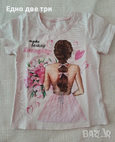 Детски тениски и панталонки 122 см./ 7г., снимка 3 - Детски тениски и потници - 51097953