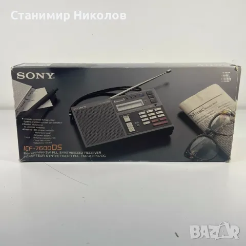 Sony ICF-7600DS FM/SW/MW/LW PLL World Radio Band Receiver, снимка 12 - Радиокасетофони, транзистори - 48715588