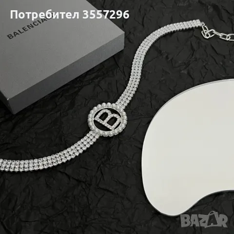 Колие Balenciaga, снимка 5 - Колиета, медальони, синджири - 46899887