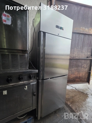 Нов двоен немски професионален хладилник с фризер, снимка 12 - Хладилни витрини и фризери - 53034579