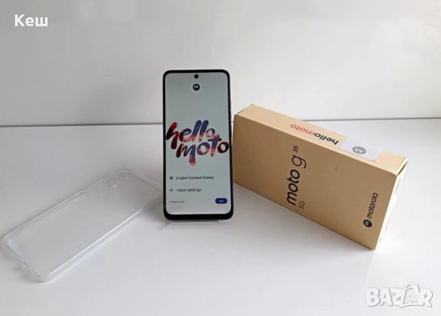 Смартфон Motorola Moto G35 5G 128GB (чисто нов)