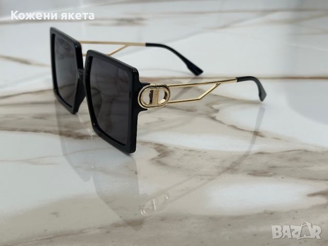 Нов модел слънчеви очила тип маска Dior с метални златни рамки , снимка 6 - Слънчеви и диоптрични очила - 45265447