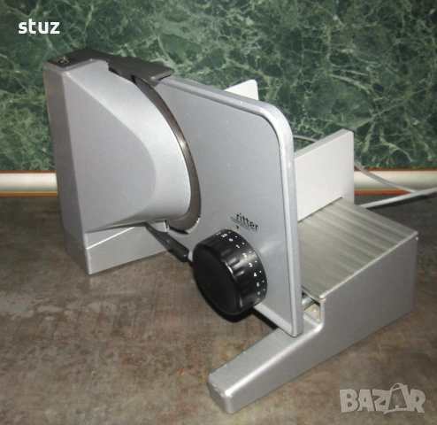 Електрическа машина за рязане на колбаси, хляб, сирена Ritter, снимка 7 - Кухненски роботи - 53596508