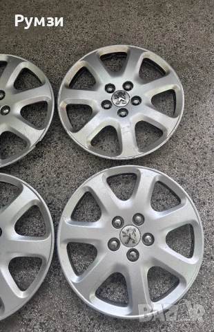 Тасове за пежо 16 цола оригинални, снимка 3 - Аксесоари и консумативи - 54266992