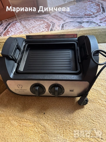 ЧИСТО НОВ Електрически грил 3 в 1 Bake Master De Luxe
