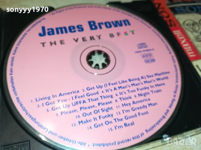 JAMES BROWN CD 2907251024, снимка 9 - CD дискове - 51175958