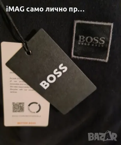 Оригинална блуза с дълъг ръкав на Hugo Boss размер S, снимка 4 - Тениски - 47108632