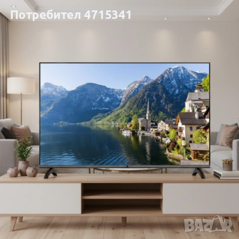 Телевизор Rancore T-50S14 – 50" 4K Smart LED с Android, Wi-Fi и DVB-T2/S2/C