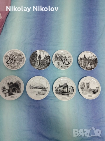 Немски мини чинийки порцеланови