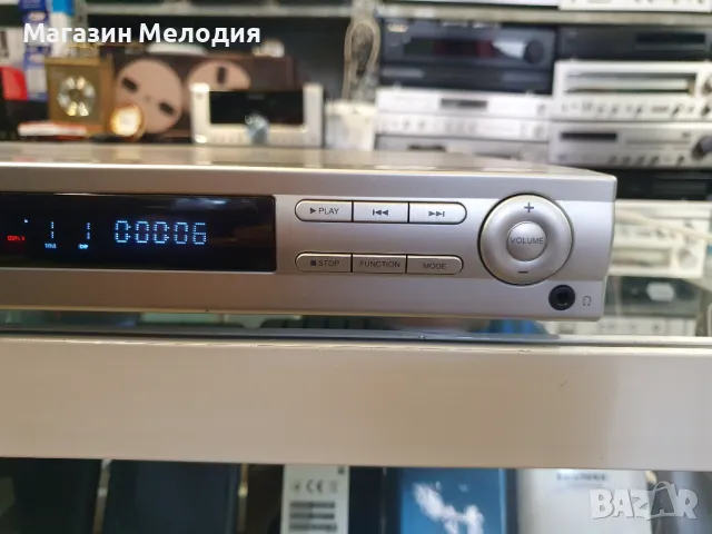 ДВД с вграден усилвател / DVD SHARP HT-CN410DVH / Усилвател с тунер. Има и aux. В отлично техническо, снимка 7 - Плейъри, домашно кино, прожектори - 46974092