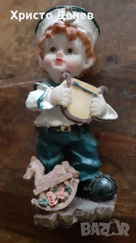 фигура Моряк уникална и красива много запазена, за декорация, снимка 2 - Статуетки - 52987065
