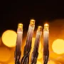 100 LED лампички, 6,07 м - изключително топло бяло S_1227755, снимка 1