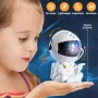 Bawoo LED звезден проектор с мъглявина и дистанционно, астронавт с китара, нощна лампа за деца, снимка 4
