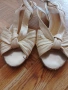 Подарявам!Сандалки в кремаво бял цвят и мини ток , снимка 2