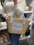 плажни чанти miu miu 43х21см, снимка 1