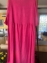 Розова ленена рокля, снимка 3