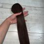 Естествена коса в кестеняво, кестенява треса / екстеншън, снимка 6