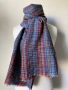 Кариран, италиански, мъжки шал от 100 % вълна, снимка 1