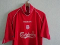 Liverpool #17 Gerrard 2000/2001/2002 Reebok оригинална тениска фланелка екип Ливърпул Джерард , снимка 4