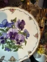 🌸✨ Royal Albert England – Плато “Теменужките” от лимитираната серия “Цветята на любовта” ✨🌸, снимка 3