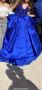 Официална рокля в турско синьо, снимка 3