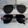 Versace мъжки слънчеви очила авиатор унисекс дамски, снимка 1 - Слънчеви и диоптрични очила - 45584980