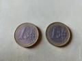 1 Евро Euro Германия Испания, снимка 2
